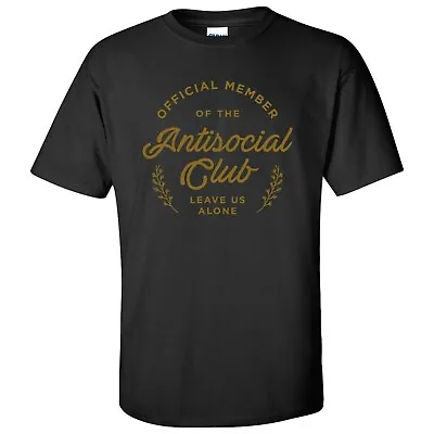 Buy Antisocial Social Club - Shy, Loner, Funny Graphic T-Shirt • 17.99£