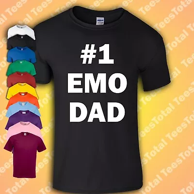 Buy #1 Emo Dad T-shirt | Goth | Emo | Punk | Clothing | Slogan Quotes • 15.29£