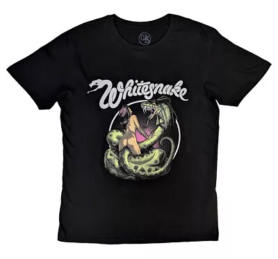 Buy Whitesnake Love Hunter Black  T-Shirt NEW OFFICIAL • 16.59£