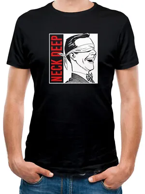 Buy Neck Deep - Blindfold Men's NEW T Shirt - Black • 8.99£