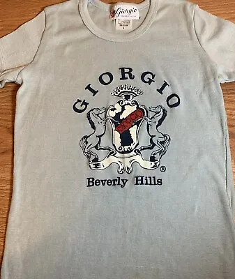 Buy Giorgio Beverly Hills  Women’s Giorgio Green T Shirt Size Large • 24.11£