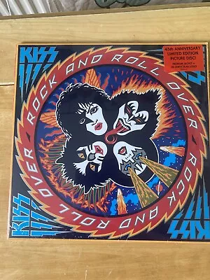 Buy Kiss Rock And Roll Over 45th Anniversary Premium Jacket & 3D Lenticular Litho • 100£