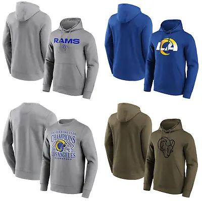 Buy Los Angeles Rams Hoodie Sweatshirt Men's NFL Fanatics Top - New • 29.99£