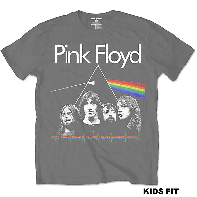 Buy Pink Floyd T Shirt Dark SIde Of The Moon Official Boys Girls Kids DSOTM  Logo • 9.95£