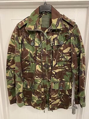 Buy British Army  Woodand Dpm Camoflage Field Jacket / Combat Smock  Captain  180/96 • 14.99£