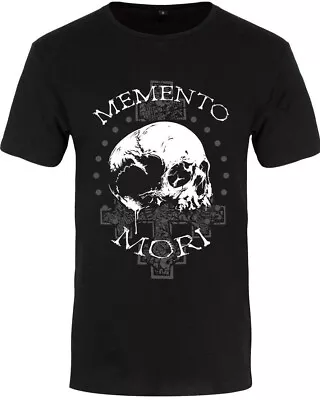 Buy Memento Mori Black T-Shirt, Gothic, Death, Skull, 'Remember You Must Die' Gift • 18.50£
