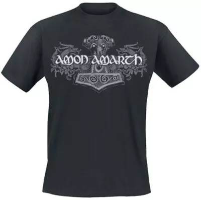 Buy Officially Licensed Amon Amarth Viking Horses Mens Black T Shirt Classic Tee • 16.95£