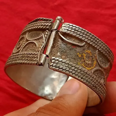 Buy Ancient Viking Bracelet Silver Color Rare Old Antique Bracelet Jewelry Artefact • 41.44£