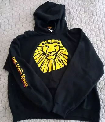 Buy  Disney The Lion King Hoodie Black Large Pull Over Musical Broadway Unisex. • 13.99£