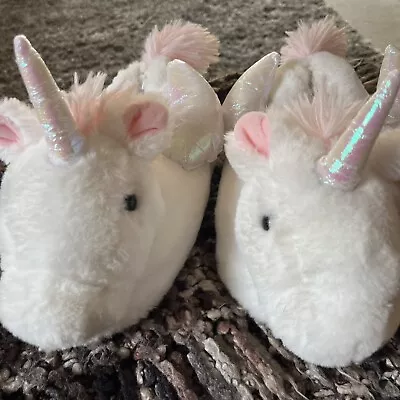 Buy Next Girls Unicorn Slippers Size 3 • 9.99£