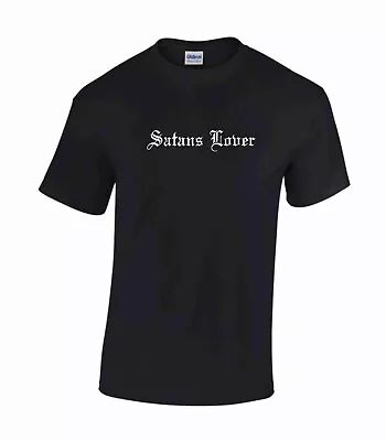 Buy Satans Lover Gothic Inspired Halloween T-shirt • 11£