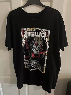 Buy Metallica Black Oversized T-shirt Size Medium • 12£