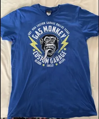 Buy Gas Monkey Garage T-Shirt Official GMG Logo Casual Tee • 10£
