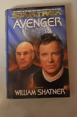 Buy Star Trek Avenger By William Shatner Hardback In Dustwrapper Pocket Books First • 5.99£