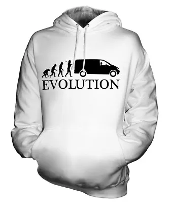 Buy Van Driver Evolution Of Man Unisex Hoodie Mens Womens Ladies Gift Accessories • 32£
