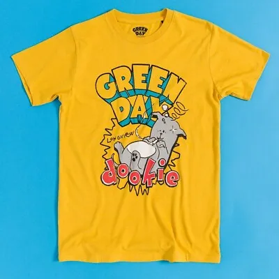 Buy Official Green Day Dookie Longview Orange T-Shirt : S,M,L,XL,XXL • 19.99£
