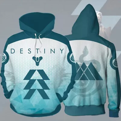 Buy Game Destiny 2 Hoodies Coat Tops Pullover Hoodie Cosplay Clothes Unisex Present • 27.60£