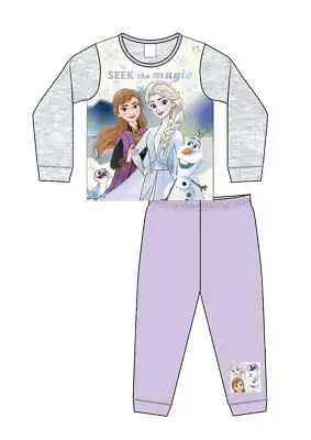 Buy Girls Disney Frozen Long Pyjamas Set 18-24 Mths 2-3 3-4 4-5 Years Anna Elsa Olaf • 6.95£