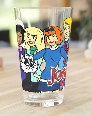 Buy Josie & The Pussycats Pint Glass, 16oz - Hanna-Barbera Cartoon - Archie Comics • 21.22£