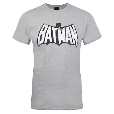 Buy Batman Official Mens Retro Logo T-Shirt NS4941 • 19.79£