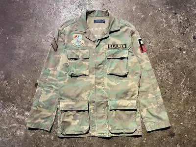 Buy M-65 Military Field Men's Jacket Camo Outerwear Size 170 92A Polo Ralph Lauren • 257.50£