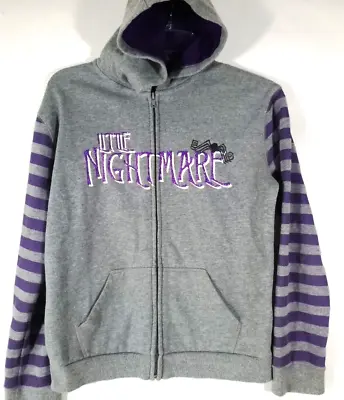 Buy Disney-Nightmare Before Christmas-Kids Zip-Up Hoodie Jacket-Youth XL Extra Large • 15.58£