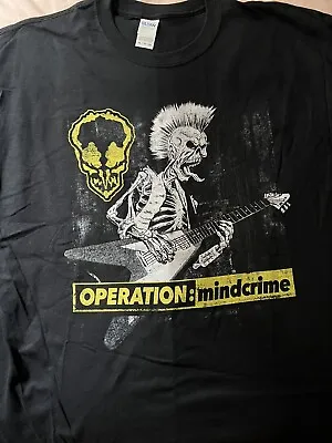 Buy QUEENSRYCHE OPERATION MINDCRIME SHIRT XL 30th ANNIVERSARY TOUR 2019 GEOFF TATE • 47.24£