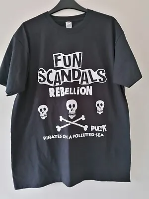 Buy Fun Scandals Medium Punk T Shirt/Sex Pistols/The Clash/Uk Subs/The Exploited/GBH • 7£