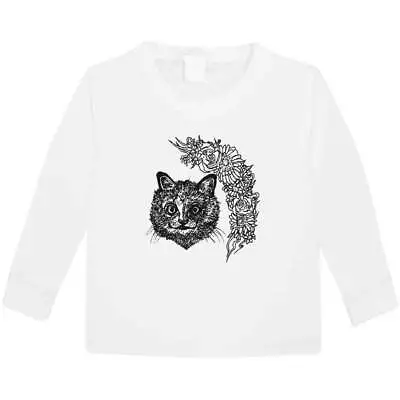 Buy 'Cheshire Cat' Children's / Kid's Long Sleeve Cotton T-Shirts (KL008319) • 9.99£