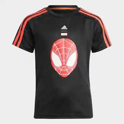 Buy Adidas Kids Marvel Spider-Man Boys Tee Shorts T-Shirt IB4849 Size XS • 19.69£