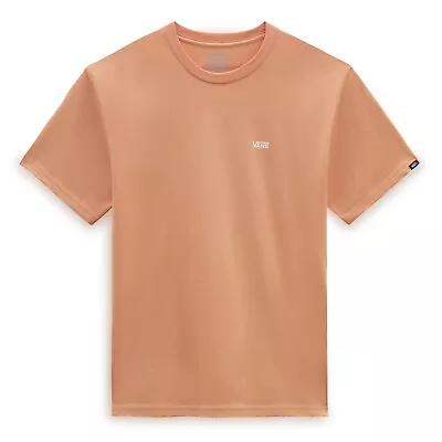 Buy VANS - Mens Left Chest Logo T-Shirt - Copper Tan - Casual Short Sleeve Top • 21£
