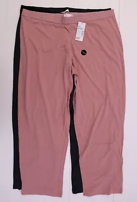 Buy M & S Ladies 2 Pack Cotton Modal Cool Comfort Pyjama Bottoms Size ~ 20 Regular ~ • 10.95£