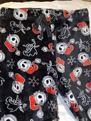 Buy Disney Jack Skellington Nightmare Before Christmas Soft Pajama Pants Womens Med • 17.06£