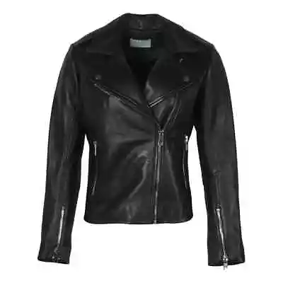 Buy Sandro Paris Women's Jacket Size 3 Leather Jacket RRP: 525 Eur • 10.50£