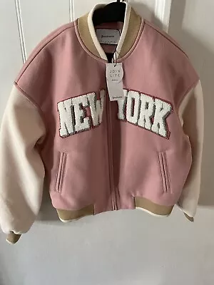 Buy Women’s Pink Bomber Jacket, Stradivarius, Size Small, BNWT • 14£