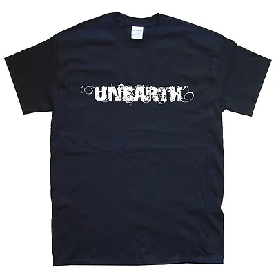 Buy UNEARTH T-SHIRT Sizes S M L XL XXL Colours Black White  • 15.59£