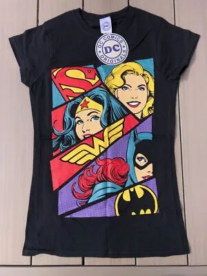 Buy  DC Comics Ladies T-Shirt Black - Supergirl - Wonder Woman -Batwoman New • 12.95£