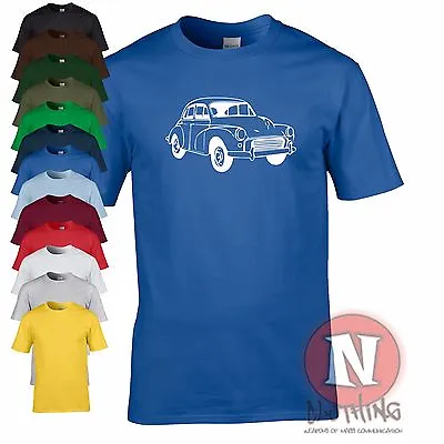 Buy MORRIS MINOR T-shirt Classic Car Auto Retro Cool London To Brighton Fun Tee • 11.99£