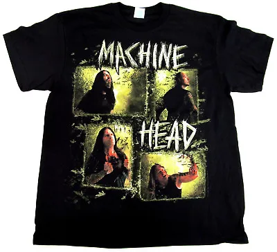 Buy MACHINE HEAD T-shirt RECTANGLE Unto The Locust Diamond Licensed Tee Men's New • 15.39£