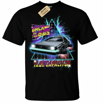 Buy Back To The 80's T-Shirt Future Retro Flux Capacitor Mens • 11.95£