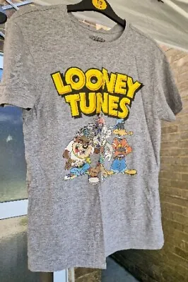 Buy Retro Looney Tunes Graphics Cotton Tee Shirt Top Bugs Bunny Daffy Duck Taz • 9.95£
