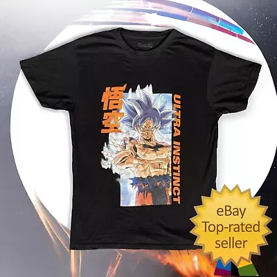 Buy Goku  Dragon Ball Z T-Shirt Ultra Instinct Mens Small Black  Anime  • 7.99£