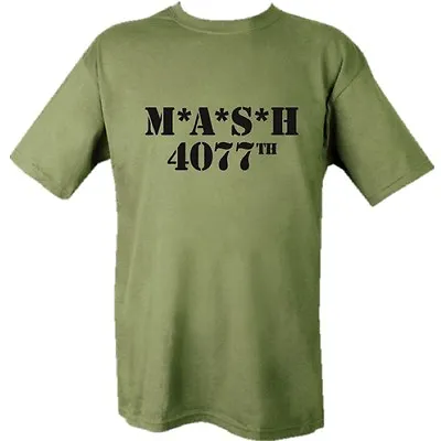 Buy Us Military Mash T-shirt M*a*s*h Mens S-2xl Army 4077th Korean War Usa Tv • 12.99£
