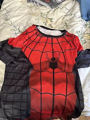 Buy Spiderman 3D T-Shirts Cosplay Superhero Sports Fitness Tops Costumes • 20£
