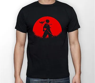 Buy Fairy Tail Natsu Dragneel Red Moon Anime Unisex Tshirt T-Shirt Tee ALL SIZES • 17£