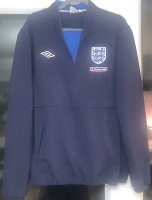 Buy Vintage Size XXL England Football Club Nationwide Umbro Track Top Jacket Euros • 19.99£