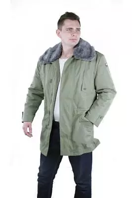 Buy Czech Army Cold-Weather Coat –  GREEN - Unissued • 34£