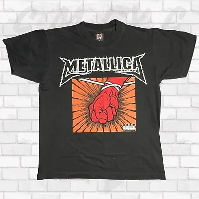 Buy Metallica Band Merch Rock Heavy Metal Men’s T-Shirt -M- Vintage Graphic Print • 22.32£