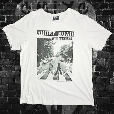 Buy The Beatles Music Merch Pop Rock N Roll Mens T-shirt XL Vintage Graphic Print • 18.61£