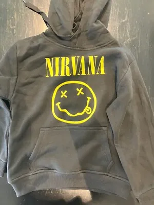 Buy Nirvana - Smiley Face   (Kids Hoodie) • 12.49£
